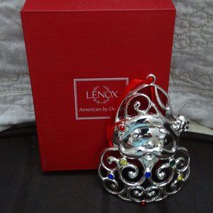 LENOX American by Design Santa Ornament